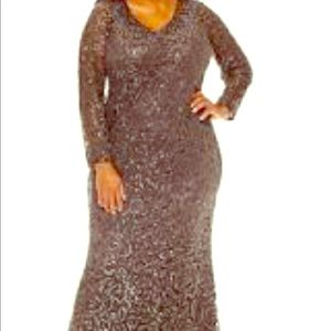 Beautiful sequined formal gown!